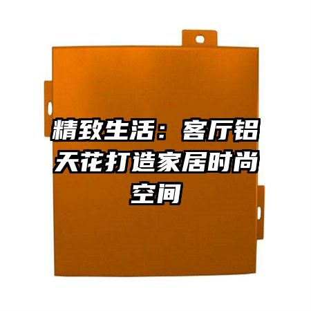 精致生活:客厅铝天花打造家居时尚空间
